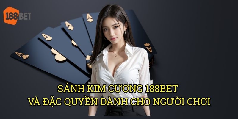 Sảnh kim cương tại nhà cái 188bet: Trải nghiệm đẳng cấp VIP 3 Sảnh kim cương 188bet và đặc quyền dành cho người chơi